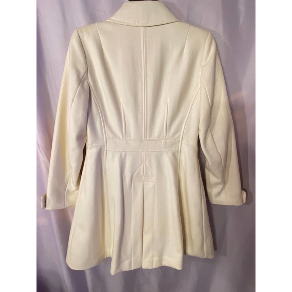 Double-Breasted Wool Blend Coat - Picture 8 of 12